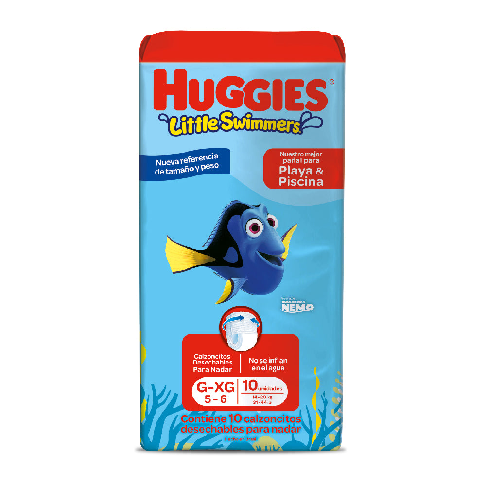 Bañadores Desechables Huggies Little Swimmers X 10 Unidades - Droguería La Bastilla Medellín