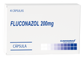 FLUCONAZOL 200 MG 4 CAP