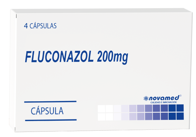 FLUCONAZOL 200 MG 4 CAP