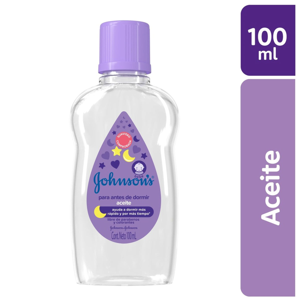 ACEITE JOHNSON & JOHNSON BABY BED TIME X 100 ML