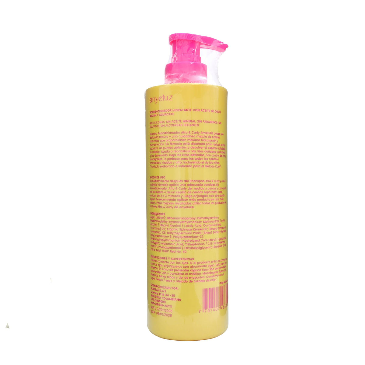 Acon. Anyeluz Hidratante Afro 600Ml