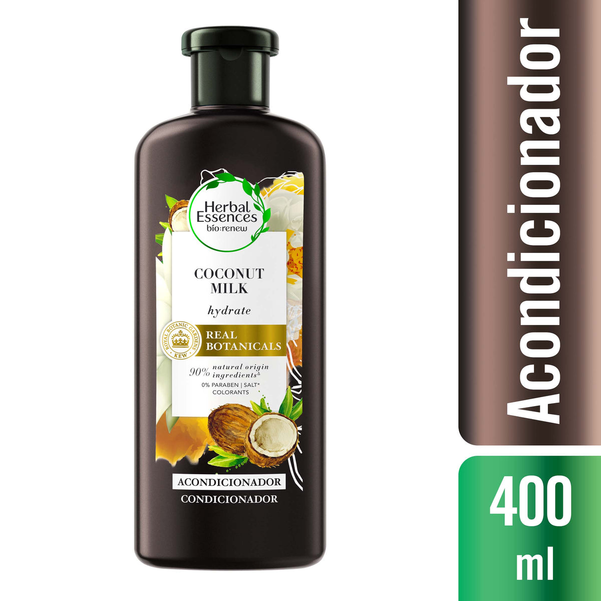 ACOND.HERBAL ESSENCES COCONUT MILK 400ML - REG. INVIMA NSOC32618-17PE