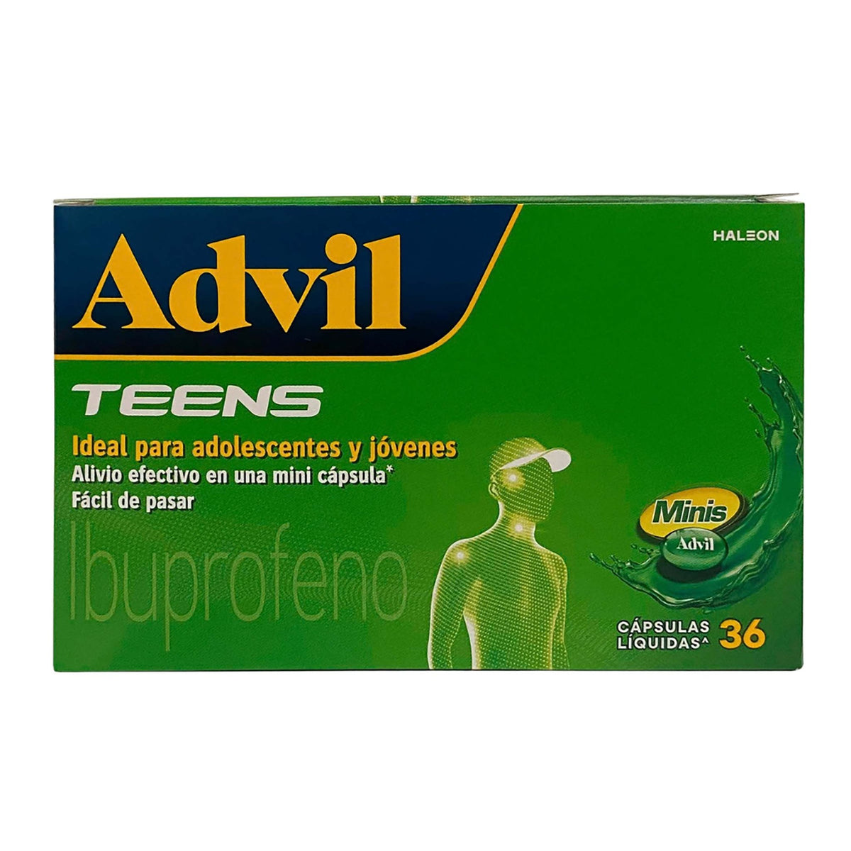 Advil Teens 36 Capsulas - Droguería La Bastilla Medellín