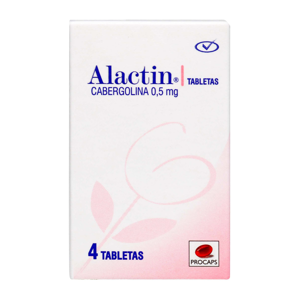 ALACTIN 0.5 MG 4 TABLETAS - VENTA CON FORMULA MEDICA