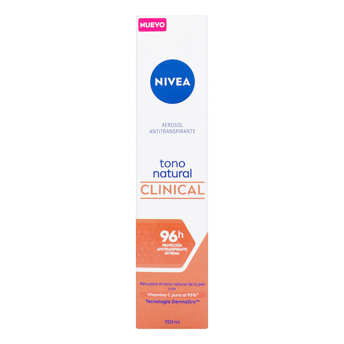 DTE.NIVEA SPRAY CLIN.TONO NATURAL 150 ML - REG. INVIMA NSOC13123-22CO