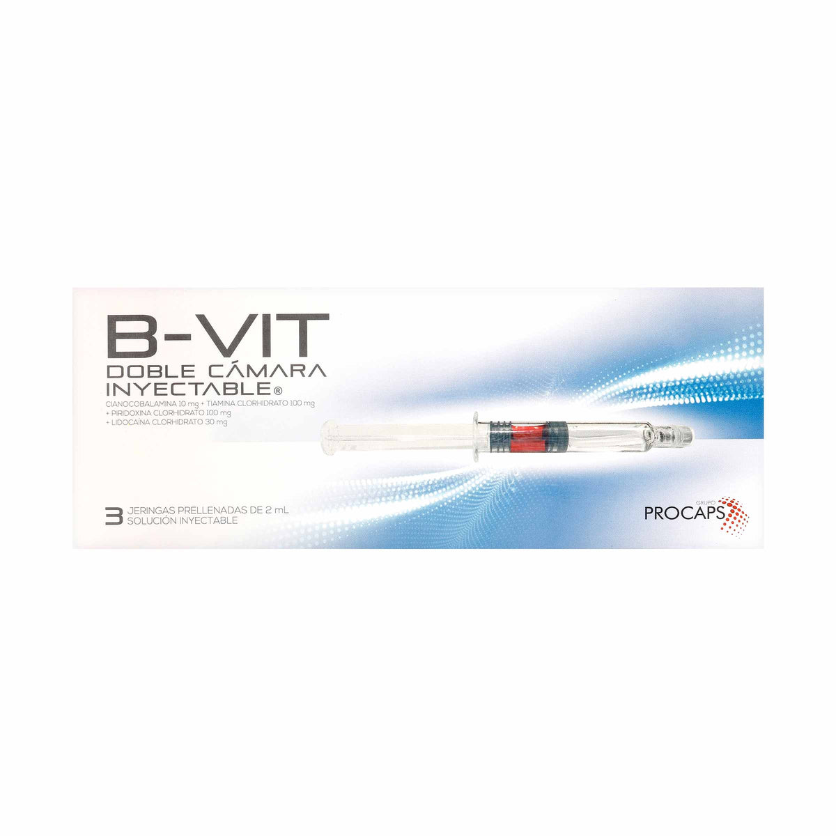 B-VIT DC 3 AMPOLLAS JERINGA PRELLENADA - REG. INVIMA 2023M-0021016