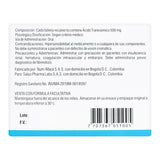 FIBRINEXAM 500 MG 10 TBS(SAV) - REG. INVIMA 2018M-0018597