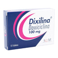 DIXILINA 100 MG 10 TABLETAS ICOM - VENTA CON FORMULA MEDICA - REG. INVIMA 2023M-0020855