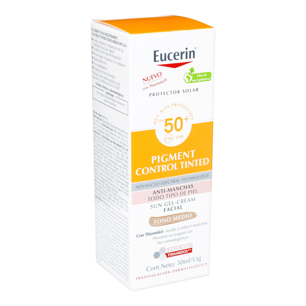 PROT.SOLAR EUCERIN FPS50 TONO MEDIO 50ML - REG. INVIMA NSOC09605-21CO