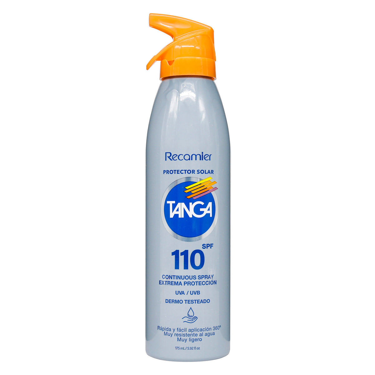 BLOQ.TANGA SPF 110 SPRAY CONTINU.175 ML - REG. INVIMA NSOC63043-14CO