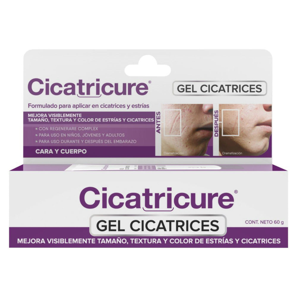 CICATRICURE GEL 60 GR - REG. INVIMA NSOC172211-19BO