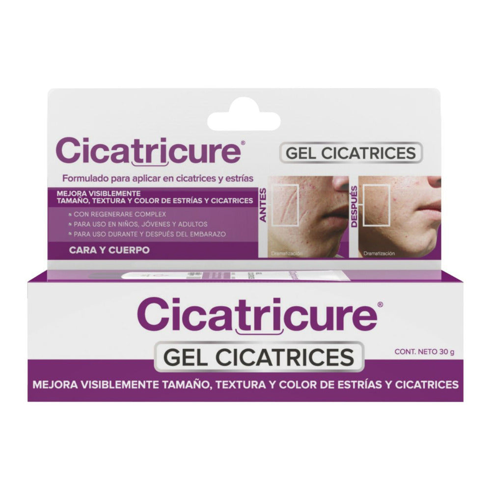 CICATRICURE GEL 30 GR - REG. INVIMA NSOC72211-19B