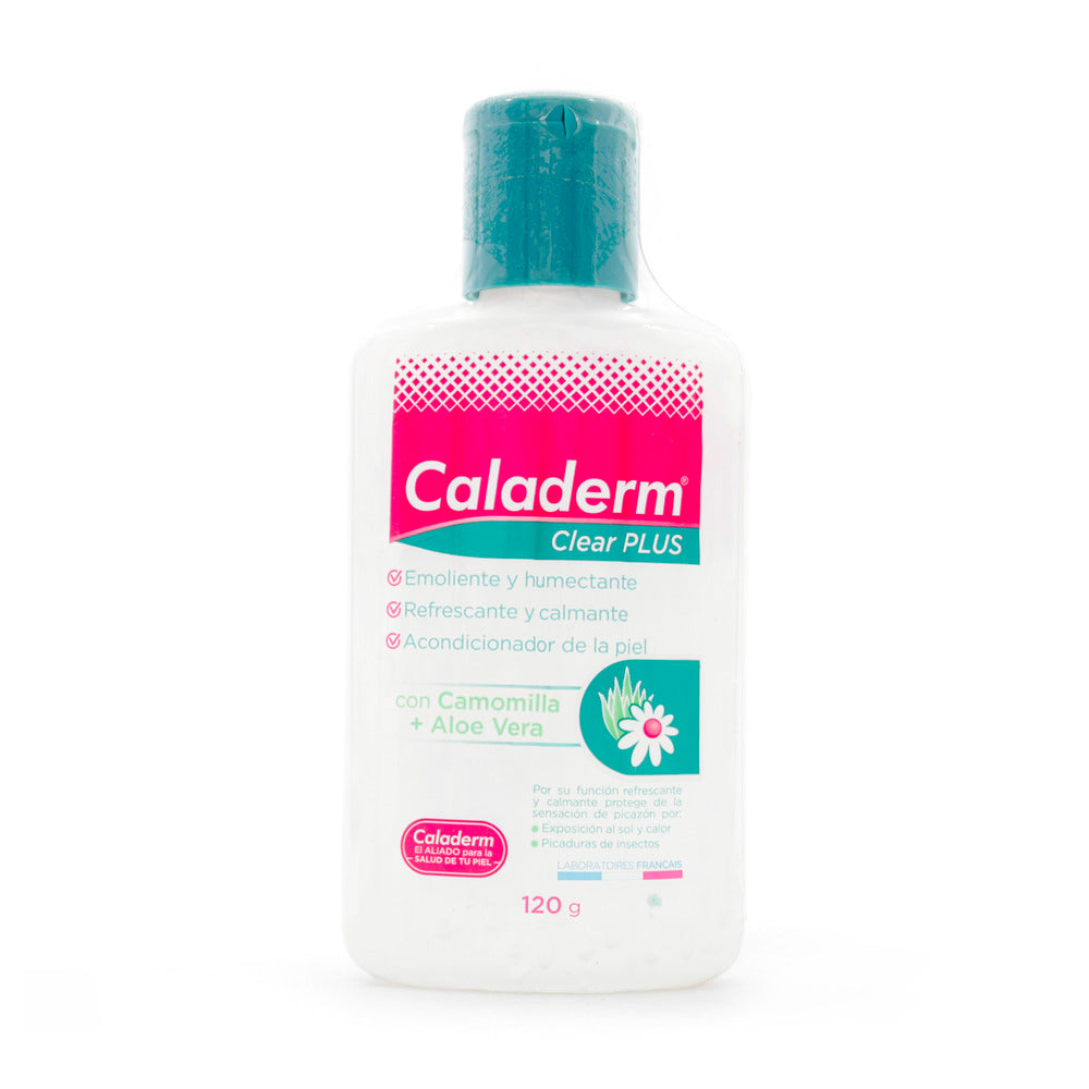CALADERM CLEAR PLUS 120 GR - PRAMOXINA CLORHIDRATO + OXIDO DE ZINC