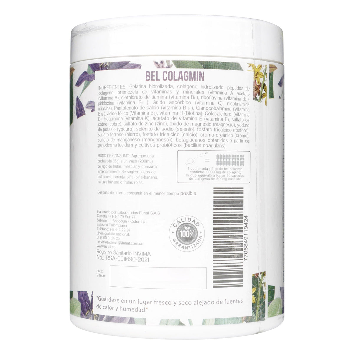 Bel Colagmin 300 G Funat