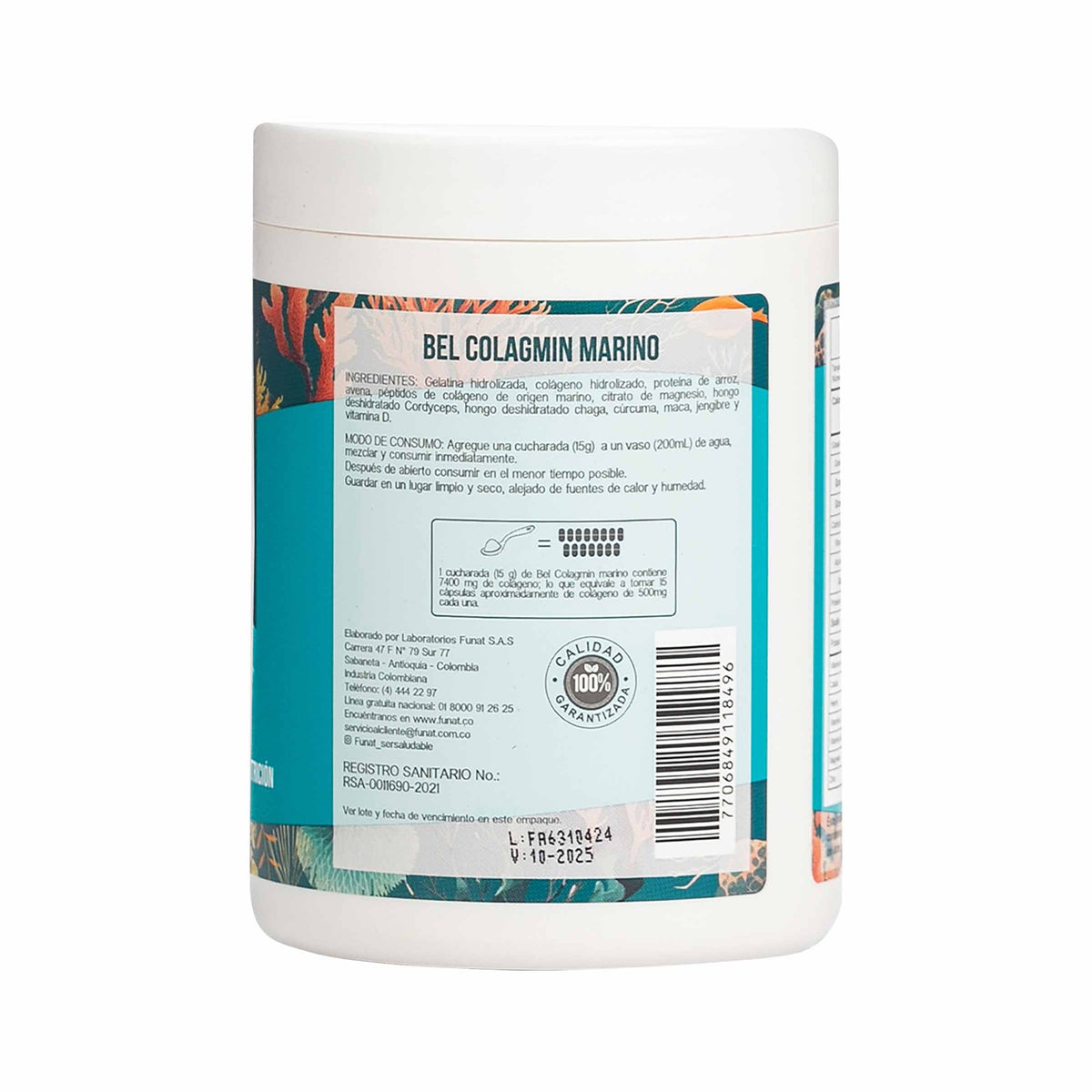 Bel Colagmin Marino 300 Gr Funat