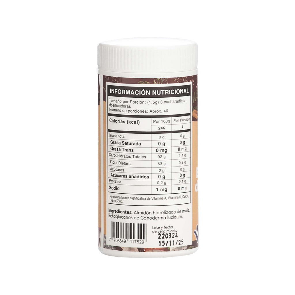 Betaglucanos Ganoderma Hongo 60 Gr Funat