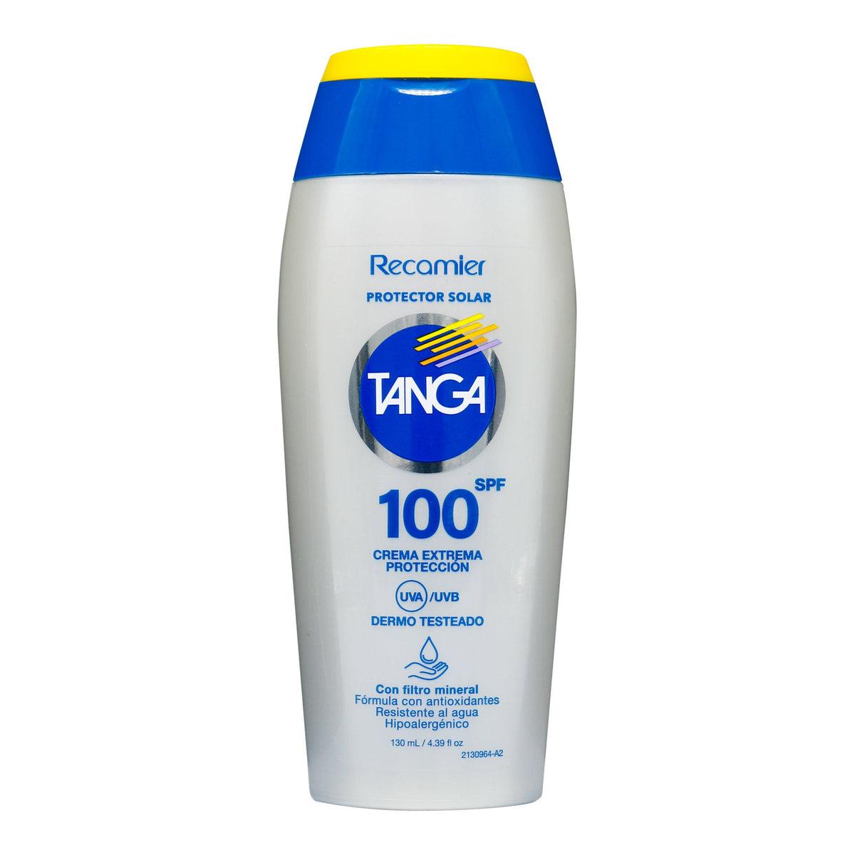Bloq.Tanga Spf 100 Adultos Crema 130 Ml - Droguería La Bastilla Medellín