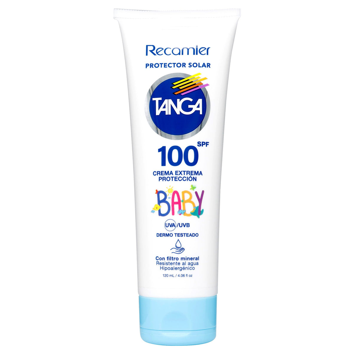 Bloq.Tanga Spf 100 Baby Crema 120 Ml - Droguería La Bastilla Medellín
