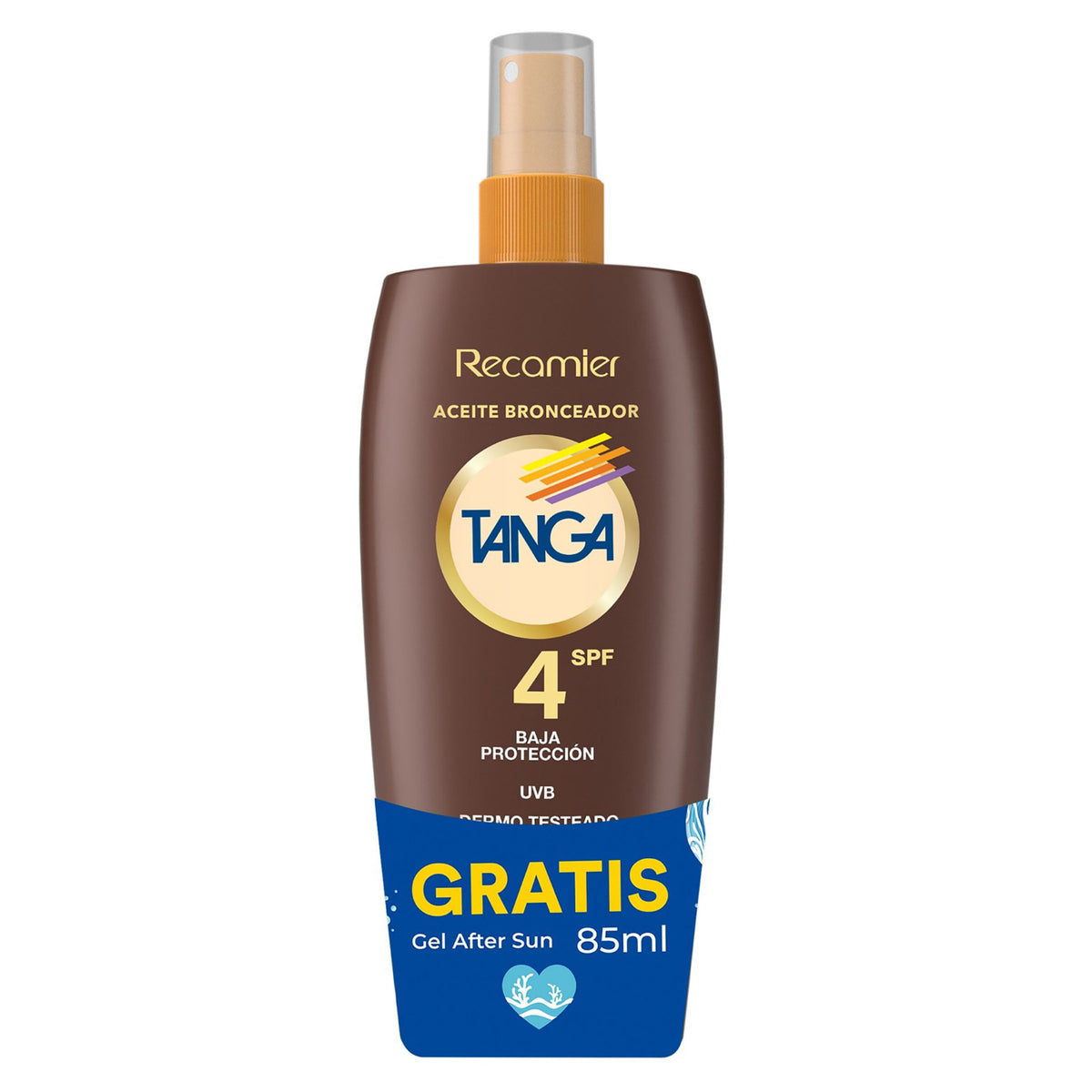 Bloq Tanga Spf4 Acei185Ml Gtsgelafs 85Ml - Droguería La Bastilla Medellín