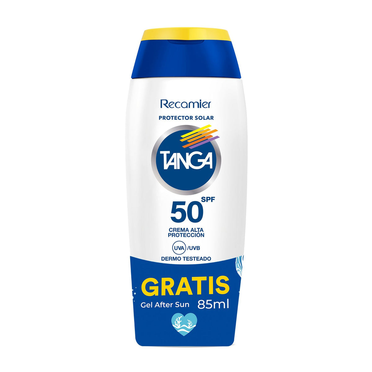 Bloq Tanga Spf50 130Ml Gtsgel Afs 85Ml - Droguería La Bastilla Medellín
