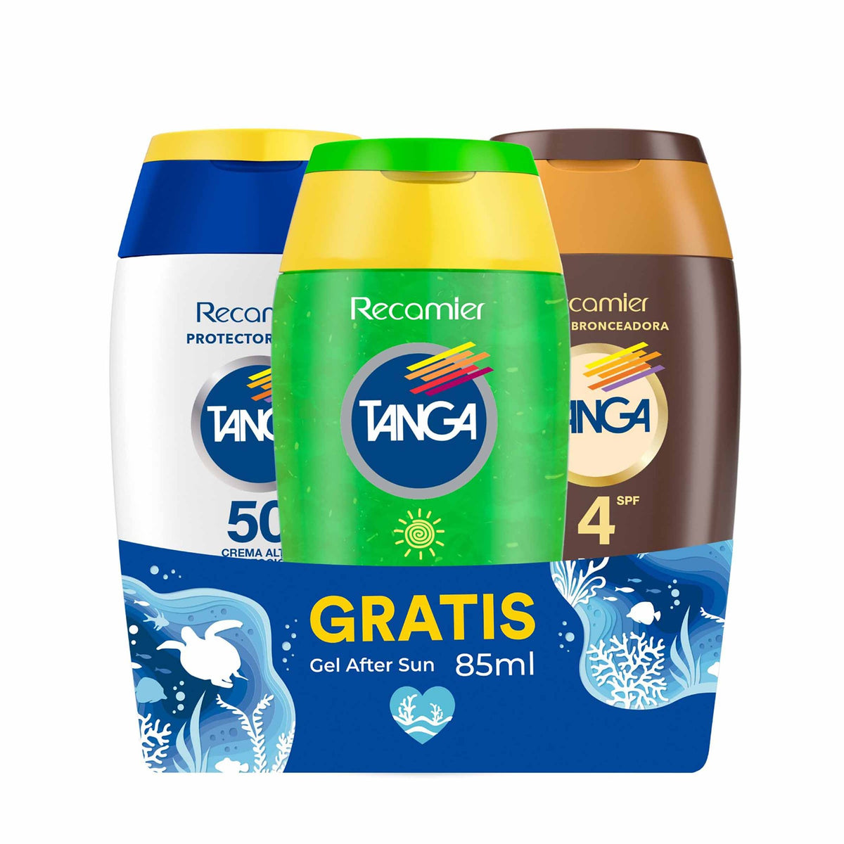 Bloq Tanga Spf50+85 Sfp4+85Gtsafs 85Ml - Droguería La Bastilla Medellín