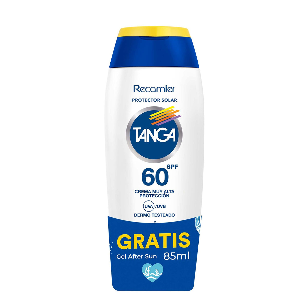 Bloq Tanga Spf60 130Ml Gts Gelafs 85Ml - Droguería La Bastilla Medellín