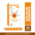 BUCOXOL TRIPLE ACCION MIEL LIMON 50 TBS - REG. INVIMA 2022M-0015066-R1
