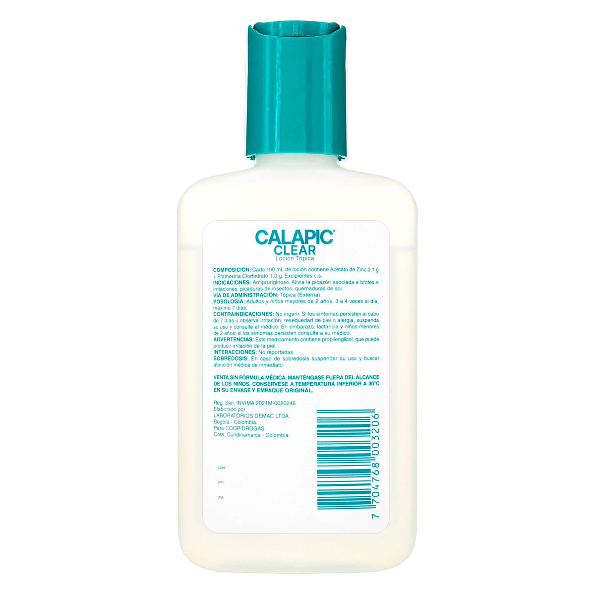 Calapic Clear loción 120 ml