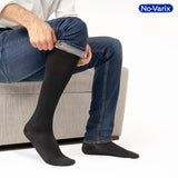 CALC.NOVARIX HOMBRE 8-15MMHG NEGRO T.L - REG. INVIMA 2020DM-0021201