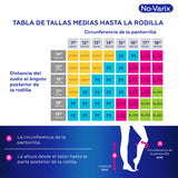 CALC.NOVARIX HOMBRE 8-15MMHG NEGRO T.L - REG. INVIMA 2020DM-0021201