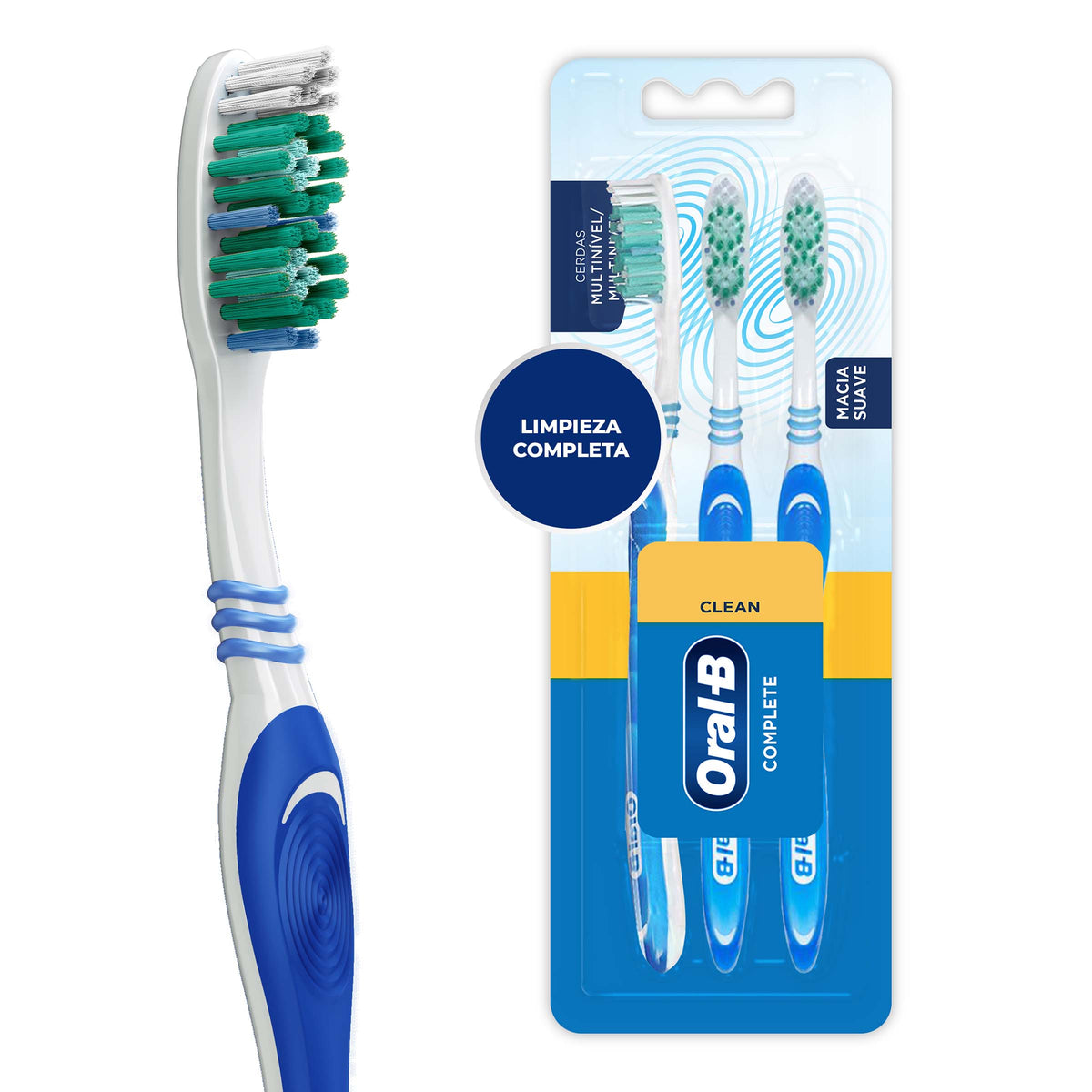 ORAL-B COMPLETE 40 SOFT TRIPACK TOOTHBRUSH
