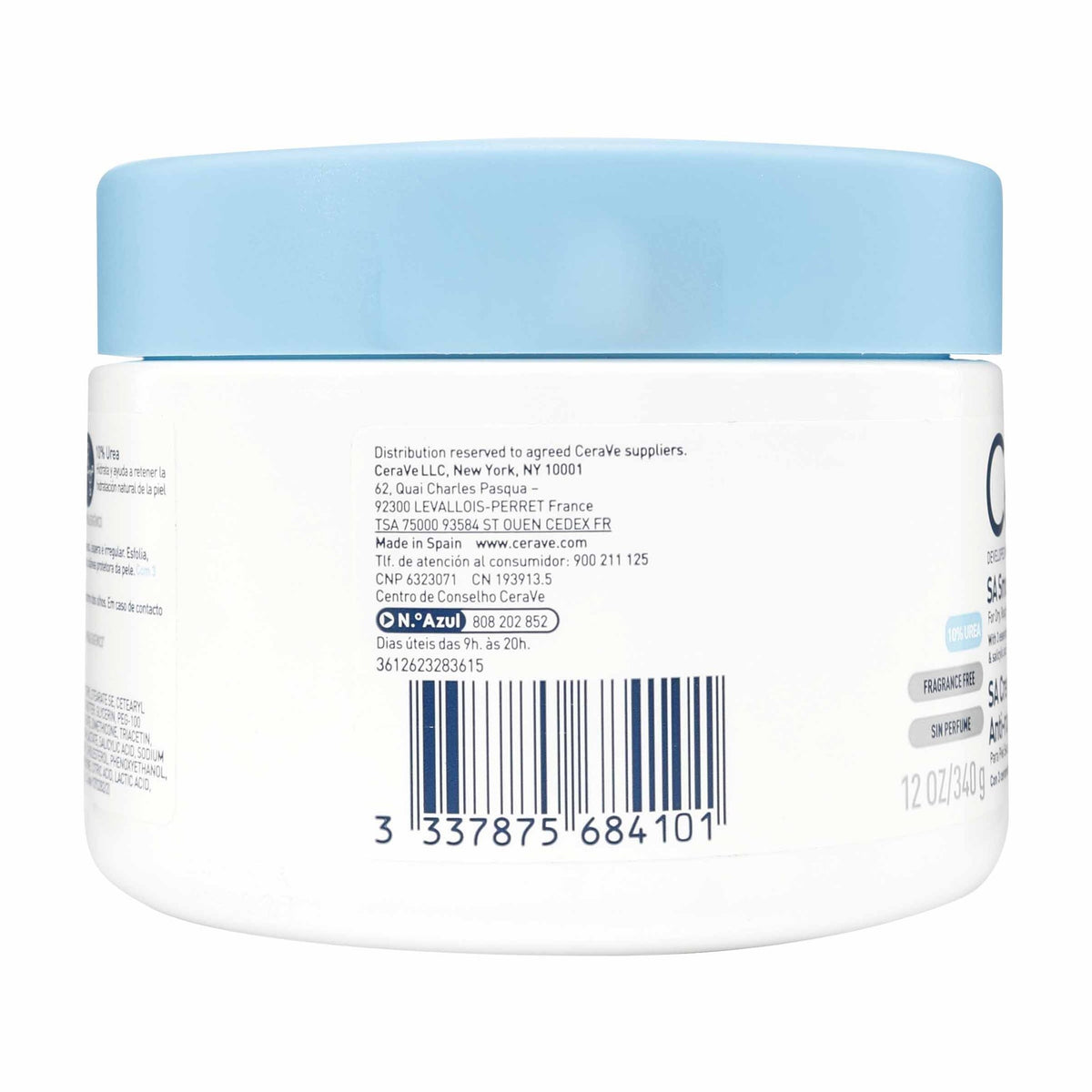 Cerave Sa Crema Anti-Rugosidades 340Gr