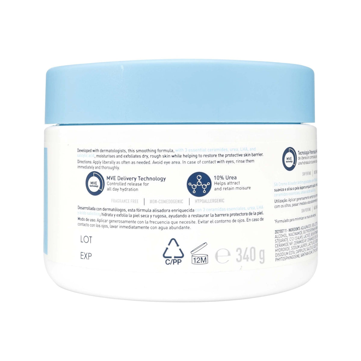 Cerave Sa Crema Anti-Rugosidades 340Gr