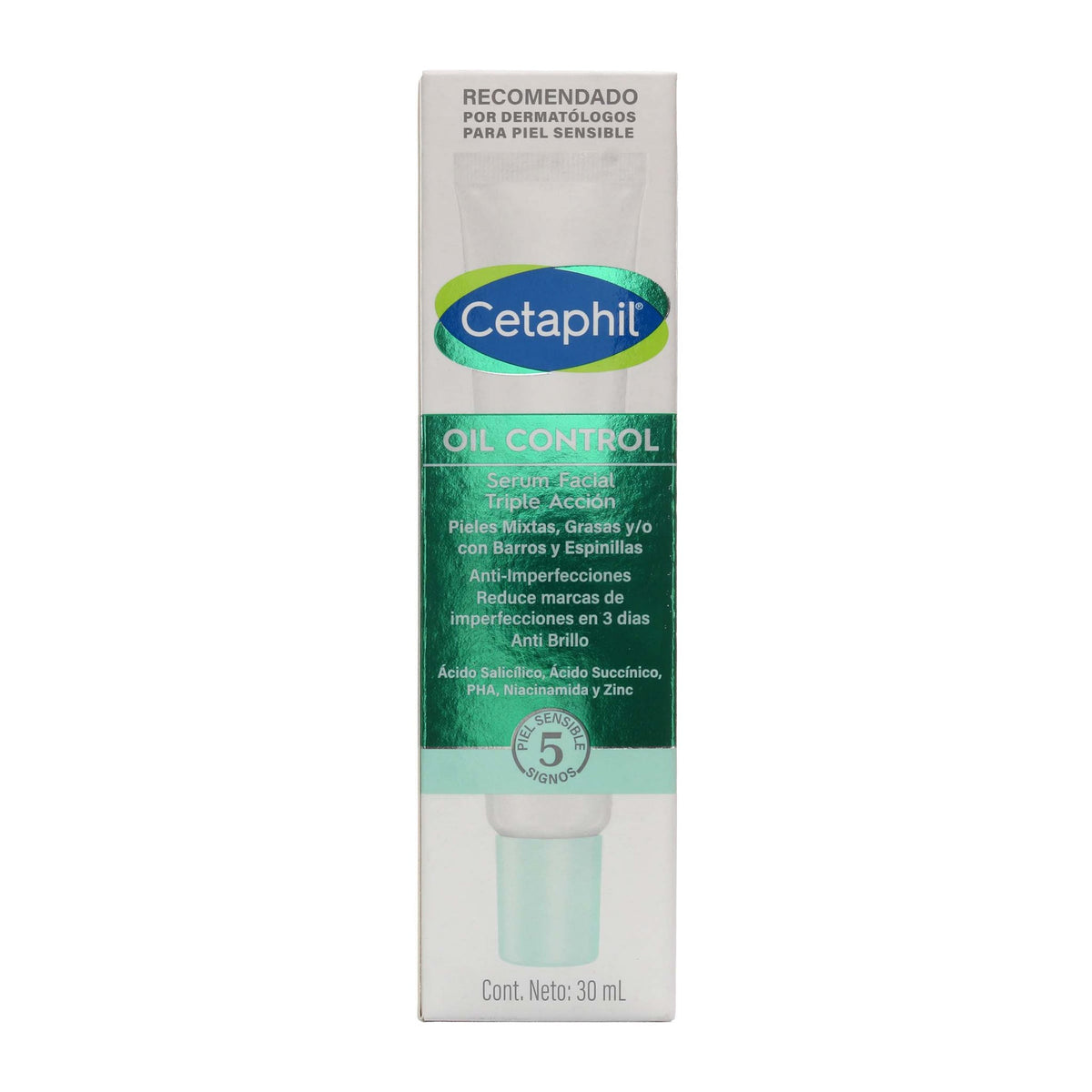 Cetaphil Oil Contr Serum Fac Tri Ac 30Ml - Droguería La Bastilla Medellín