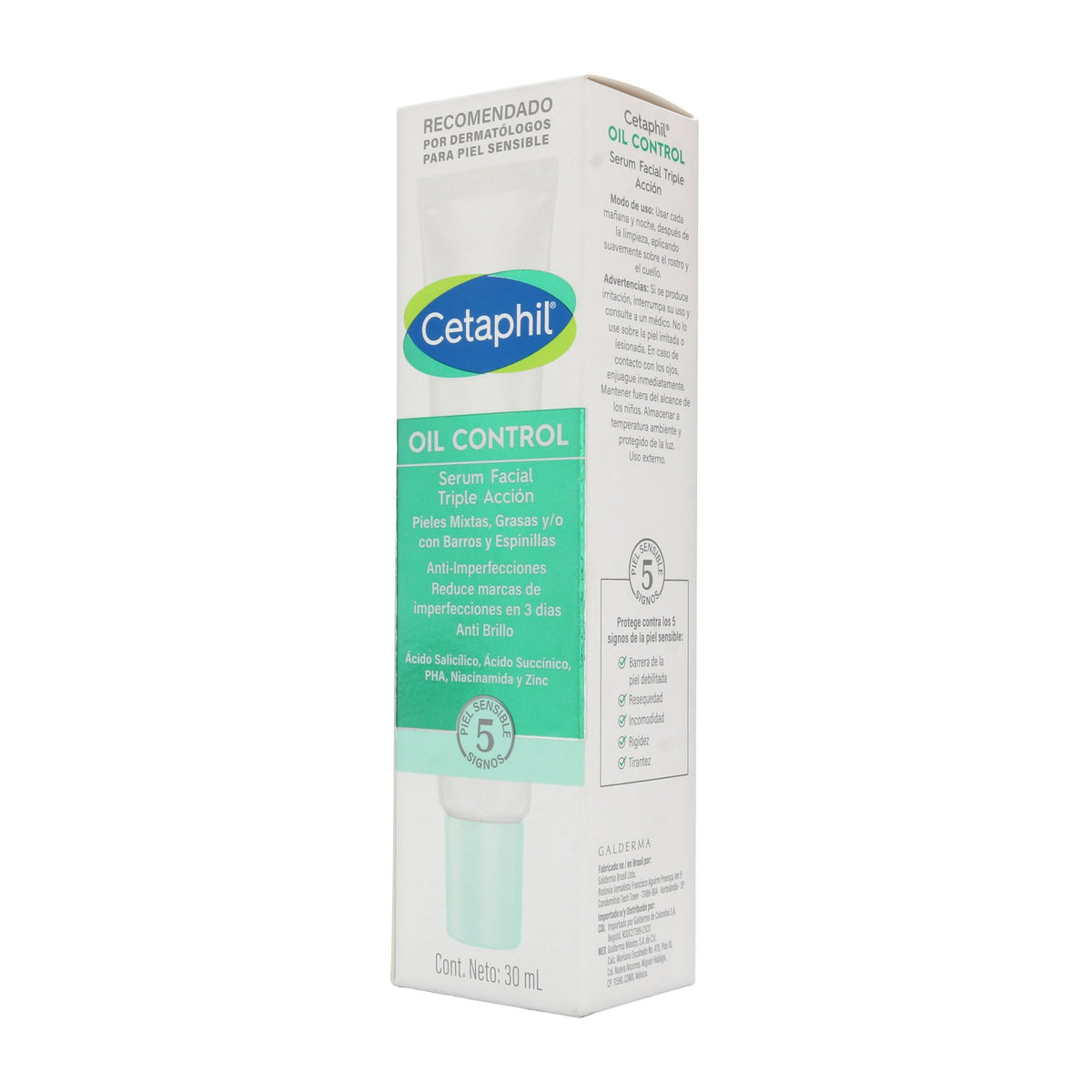 Cetaphil Oil Contr Serum Fac Tri Ac 30Ml - Droguería La Bastilla Medellín