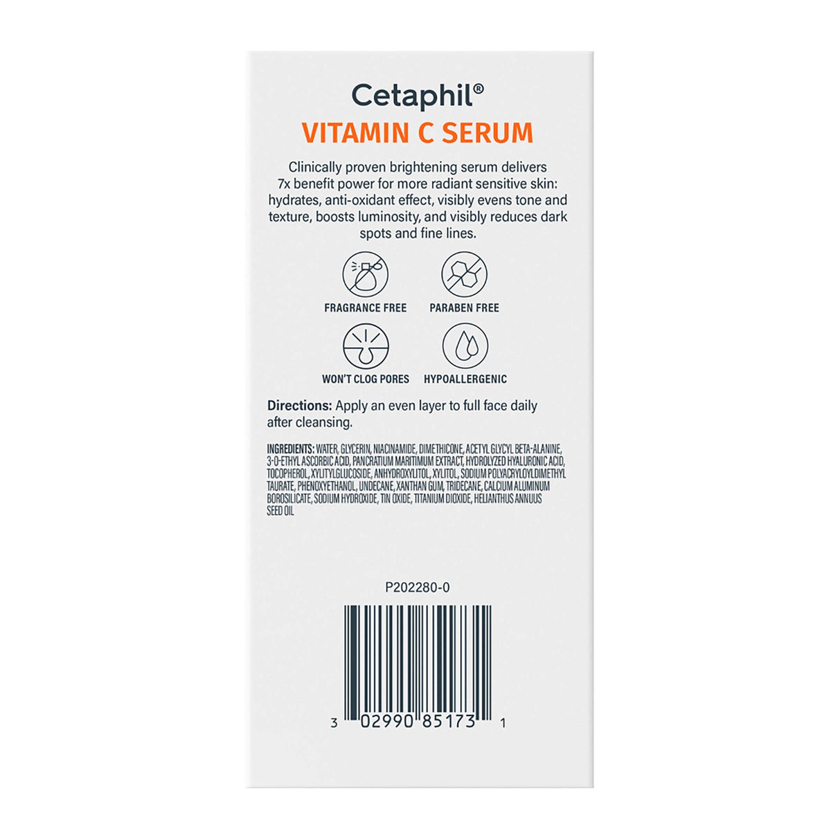 Cetaphil Vitamin C Serum 30 Ml - Droguería La Bastilla Medellín