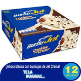 Chocolatina Jet Burbujet blanca 50 g x 12 - Droguería La Bastilla Medellín
