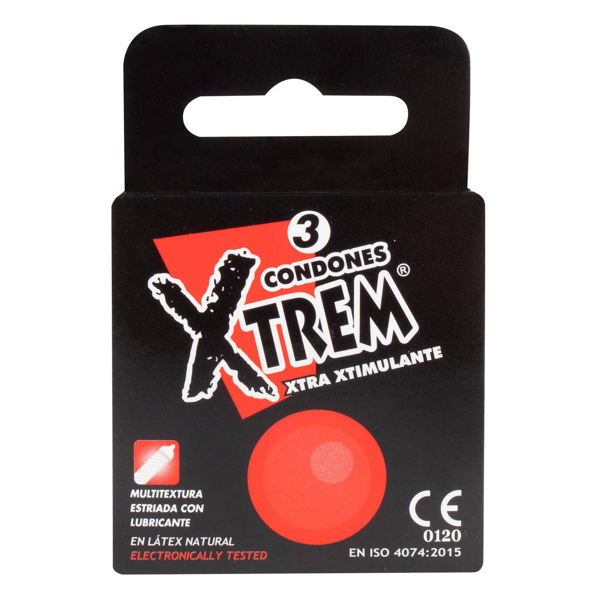 PRES. XTREM XTRA XTIMULANTE 3 UND - VENTA CON FORMULA MEDICA - REG. INVIMA 2014DM-0011257