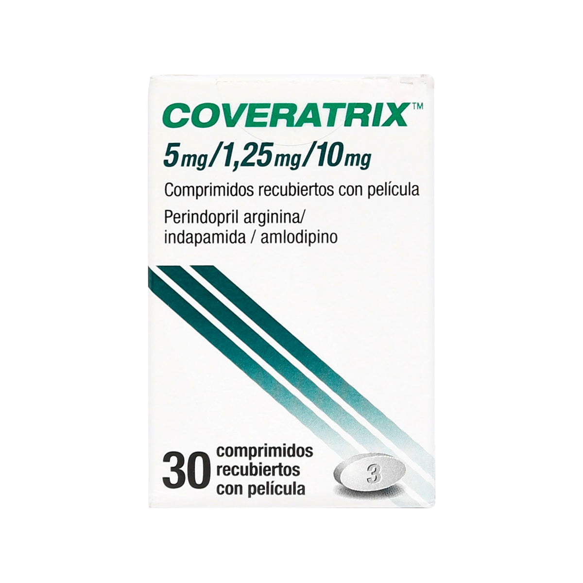 COVERATRIX 5MG/1.25MG/10MG 30 TBS (A) - VENTA CON FORMULA MEDICA