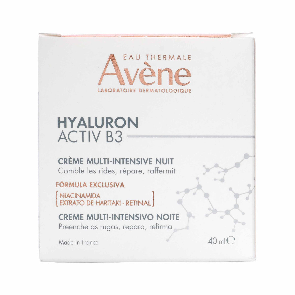 Cre.Avene Hyalur.Activb3 Noche 40Ml - Droguería La Bastilla Medellín