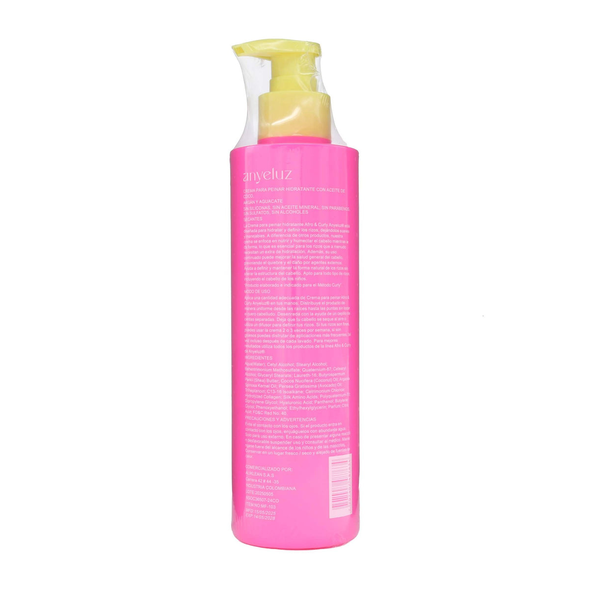Crem.Peinar Anyeluz Hidrat. Afro 300 Ml