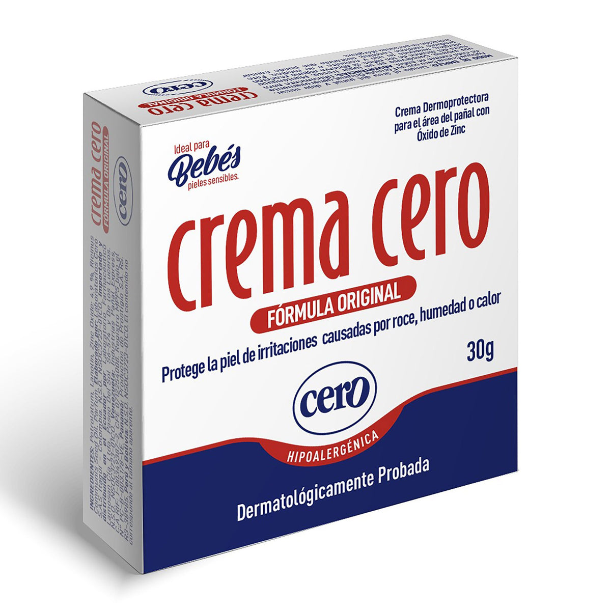 Crema Cero Bebés 30 g - Droguería La Bastilla Medellín