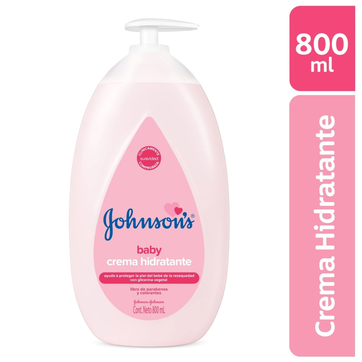 CREMA JJ BABY ORIGINAL 800ML - REG. INVIMA NSOC28556-08CO