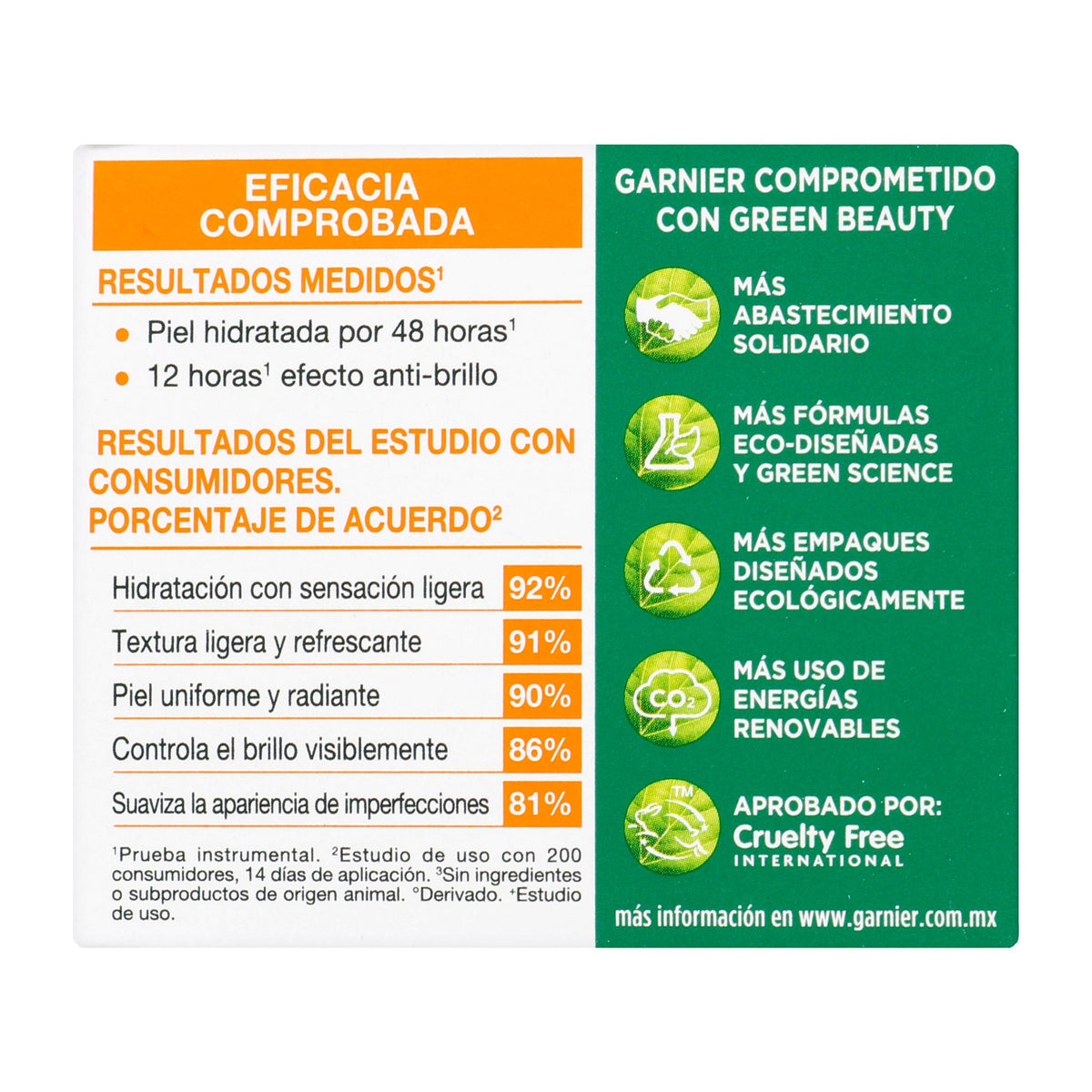 Crema Hidratante Garnier Serum Gel 50 Ml