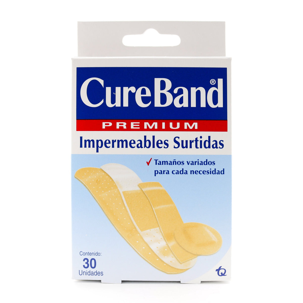 Curas Cure Band Premium Imper.Surt.30Und - Droguería La Bastilla Medellín