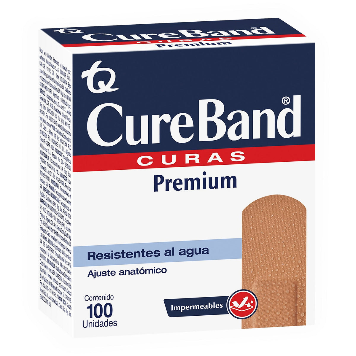 Curas Cure Band Premium Standard X 100 Uds - Droguería La Bastilla Medellín