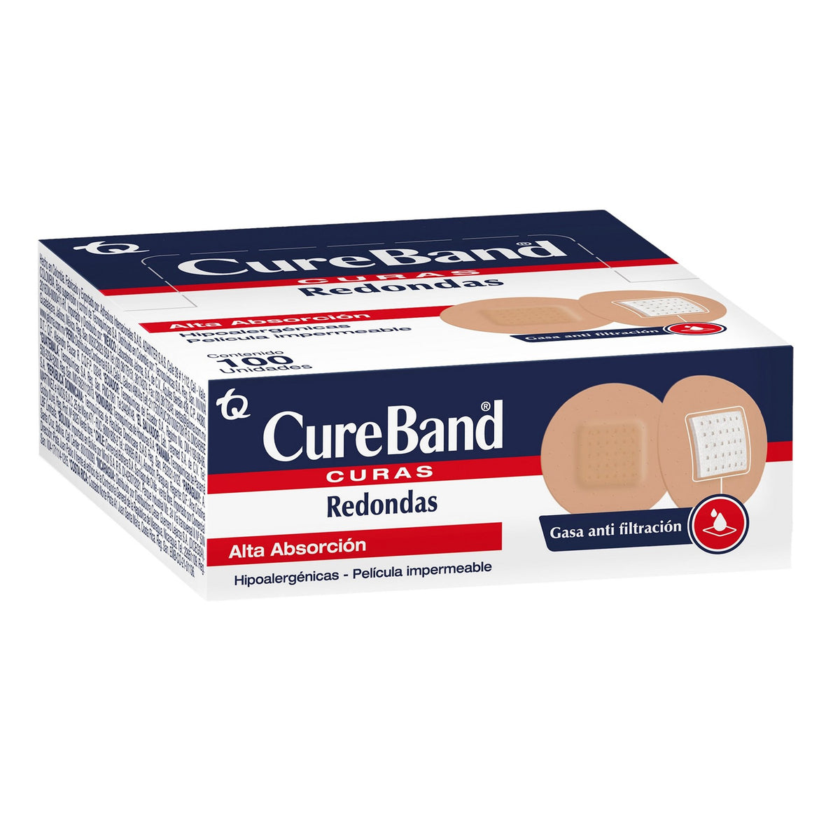 Cure Band Premium Redonda Spot Plex X 100 Uds - Droguería La Bastilla Medellín