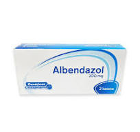 ALBENDAZOL 200 MG 2 TABLETAS