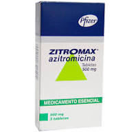 ZITROMAX 500 MG 3 TABLETAS - VENTA CON FORMULA MEDICA