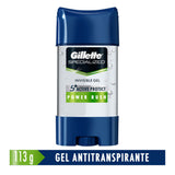Antitranspirante Gillette Clear Gel Power Rush 113 g - Droguería La Bastilla Medellín